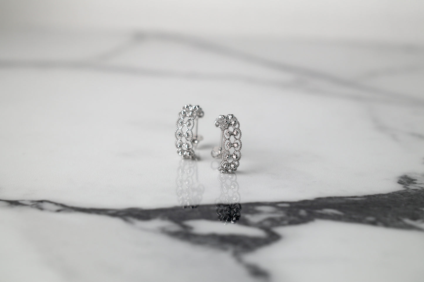 Pasta Hoop Earring