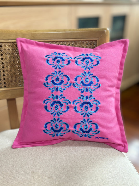 Phoenix & Peony Cushion