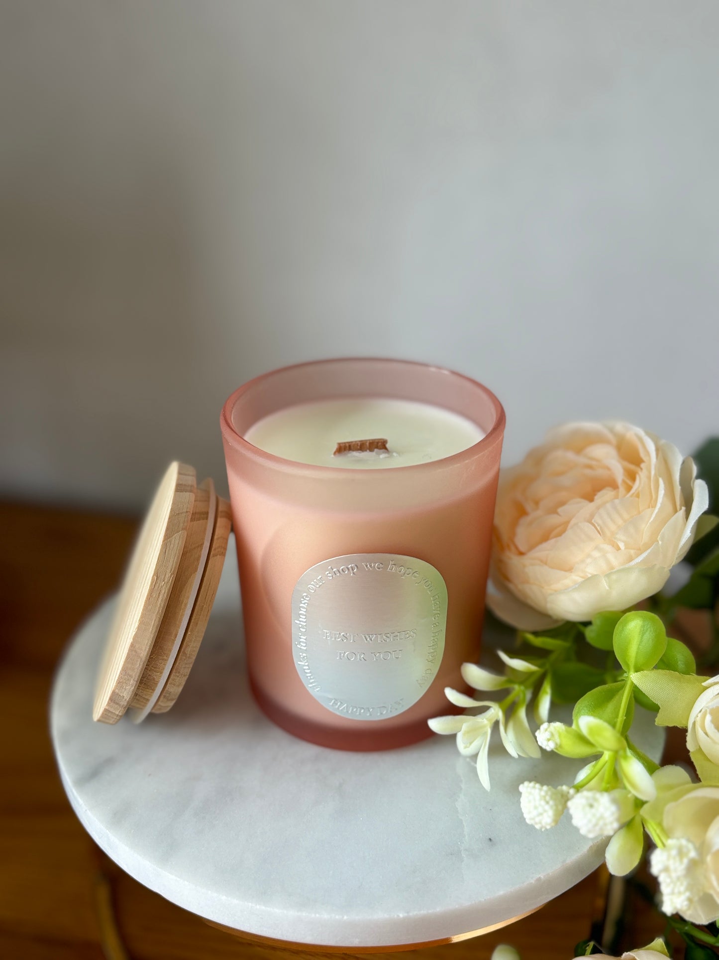 Bohemia Rose Soy Candle