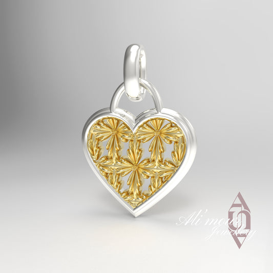 Heart Inlay Necklace